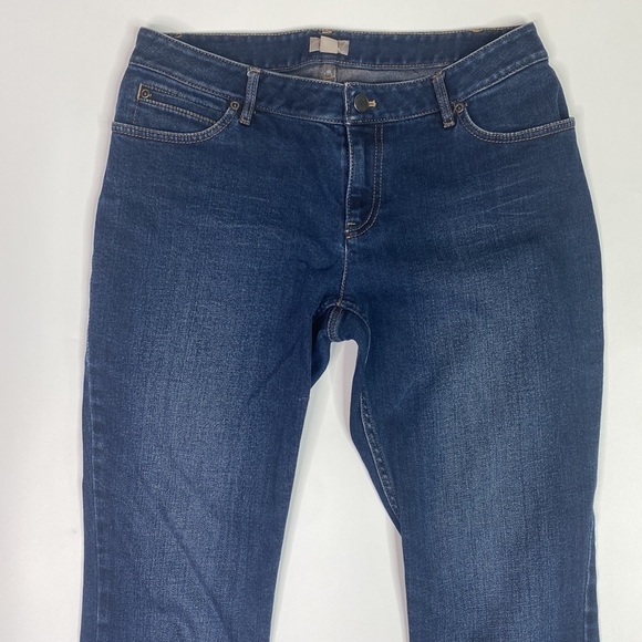 J.Jill Stretch Skinny Medium Dark Wash Jeans Size 6 - Picture 2 of 14